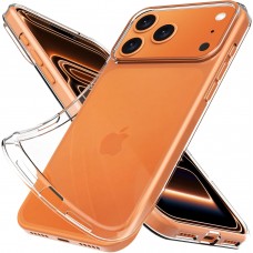 Прозрачен силиконов гръб NORDIC Crystal Clear за iPhone 17 Pro
