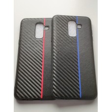 Поликарбонатен гръб Moto carbon за Samsung Galaxy A6 (2018)