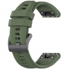 Силиконова каишка Techsuit Watchband QuickFit 26mm (W060) за Garmin Fenix 9 51mm / Fenix 9 Pro 51mm / Fenix 9 Pro Solar 51mm