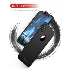 Твърд гръб iPaky 360° + стъклен протектор за Xiaomi Redmi Note 6 Pro